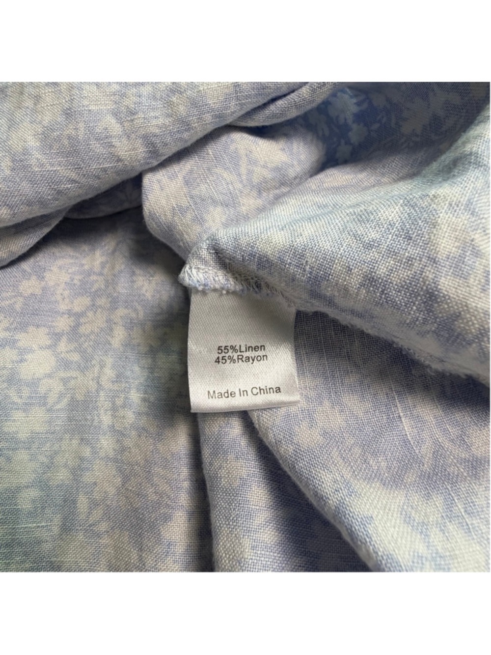 Tuckernuck Babydoll Dress Linen Blend Smocking Floral Coquette Size Small $168 - Picture 4 of 8